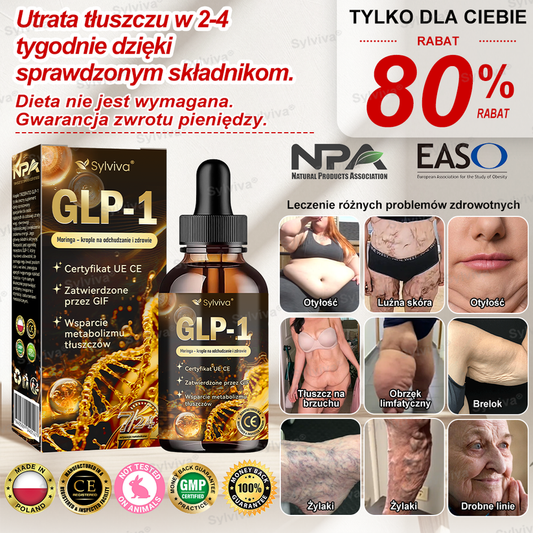 Polecane przez Klinikę Mayo | Oficjalny sklep | Sylviva® GLP-1 Moringa – krople na odchudzanie i zdrowie 🔥 (Spalacz tłuszczu o jakości spożywczej – opracowany przez Towarzystwo Otyłości