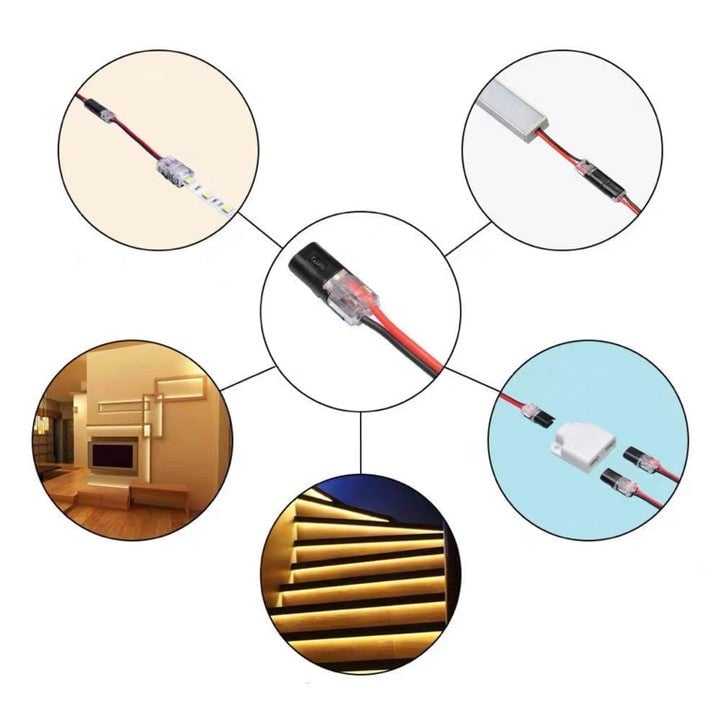 (š„Last Day Promotion  - 49% off)2024Double-wire Plug-in Connector With Locking Buckle(The more you buy, the more discounts you get)