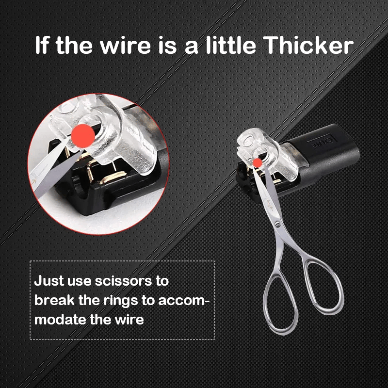 (š„Last Day Promotion  - 49% off)2024Double-wire Plug-in Connector With Locking Buckle(The more you buy, the more discounts you get)