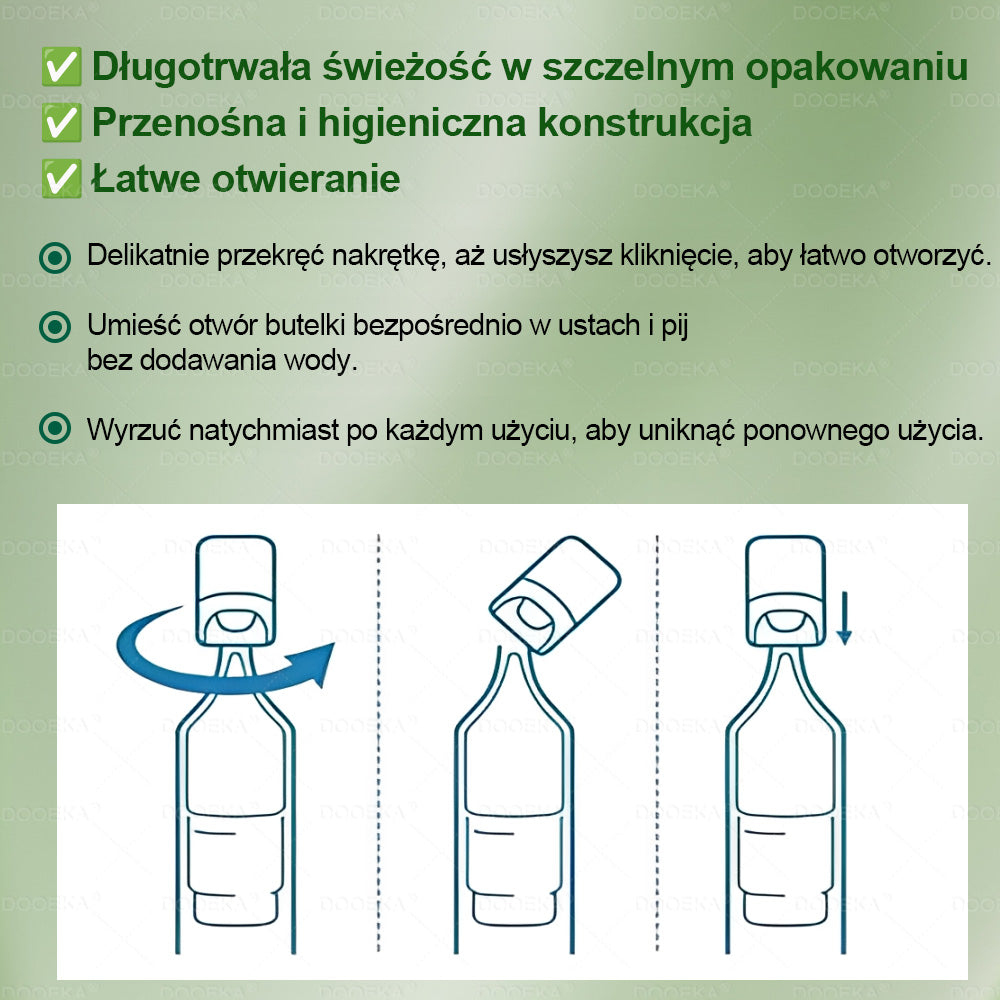🎁DOOEKA® GLP-1 8 w 1 Fit & Vital roztwór doustny – Raz dziennie, widoczne zmiany w ciągu 7 dni / W przypadku otyłości, zdrowia serca i układu krążenia, cukrzycy, bezdechu sennego, zdrowia jelit, problemów ze stawami i wielu innych
