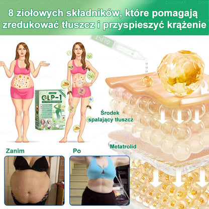 🎁DOOEKA® GLP-1 8 w 1 Fit & Vital roztwór doustny – Raz dziennie, widoczne zmiany w ciągu 7 dni / W przypadku otyłości, zdrowia serca i układu krążenia, cukrzycy, bezdechu sennego, zdrowia jelit, problemów ze stawami i wielu innych