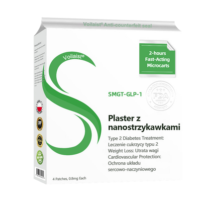 Voilaist® SMGT-GLP-1 Nano Microneedle Patch🍃Bezbolesny, długotrwały, zwalczający cukrzycę, otyłość i choroby układu krążenia🔥🔥🔥