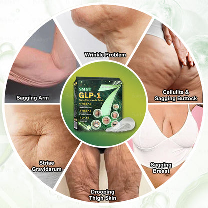 Oficjalny Sklep | Buildleaf® SMGT-GLP-1 Nano Microneedle Patch™ z Kolagenem i Matrixylem 3000 ｜Działa na otyłość, luźną skórę, nadciśnienie, cukrzycę, stłuszczenie wątroby, ból stawów, mgłę mózgową, brak energii, bóle ciała i inne dolegliwości.